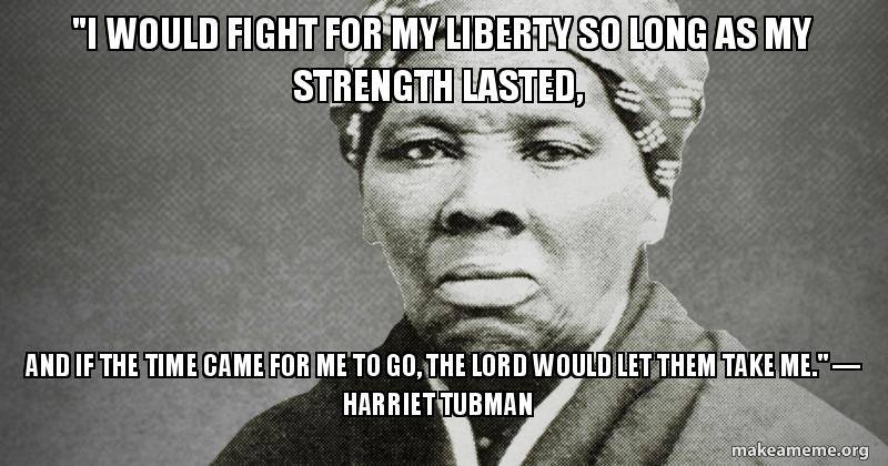 Harriet Tubman on Liberty